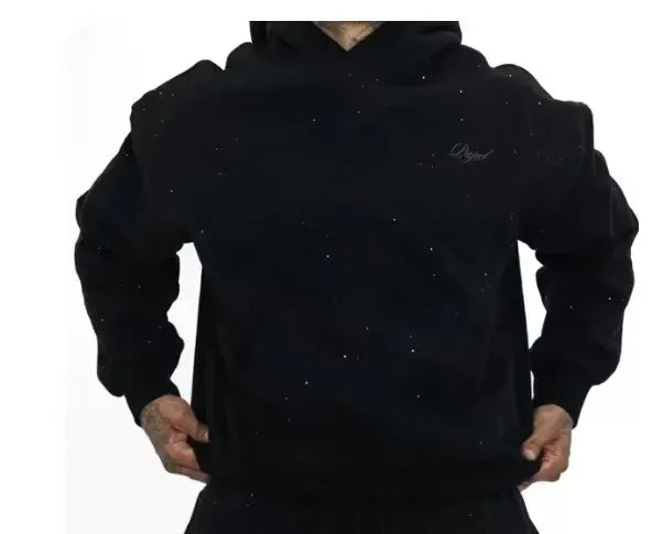Unisex Rhinestone Hoodie