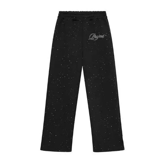 Unisex Rhinestone Pants - 72% OFF