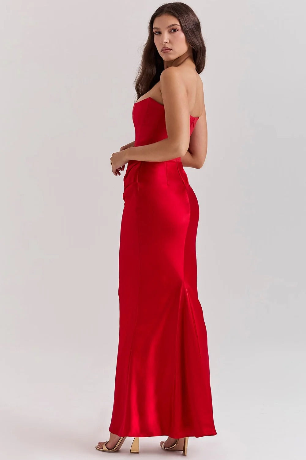 Draped Corset Dress
