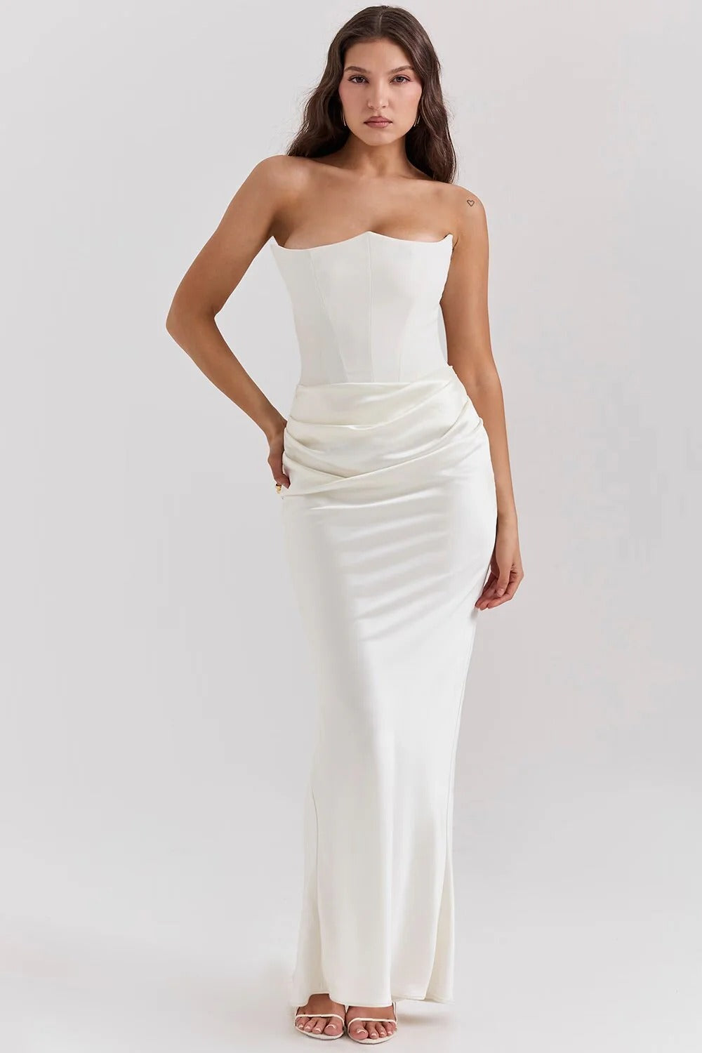 Draped Corset Dress