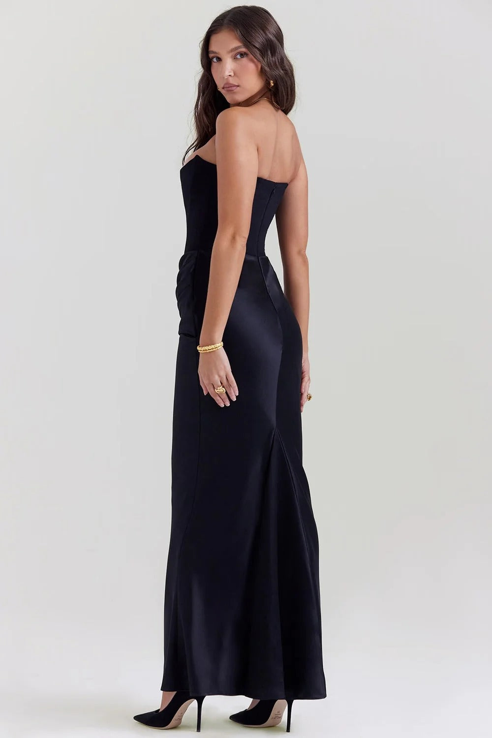 Draped Corset Dress